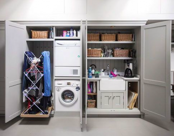 How To Maximise Your Small Utility Room With A Toilet - Hidealoo