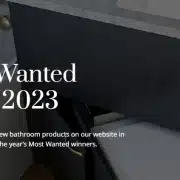 kitchen & bathroom news, the leading uk publication for all kitchen and bathroom professionals and trade have started 2024 with an article listing the five most viewed new bathroom products on their website in 2023. they proudly acclaim those 5 as 2023’s most wanted winners and hidealoo was top of the list!